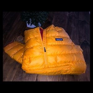 Patagonia down pullover half-zip